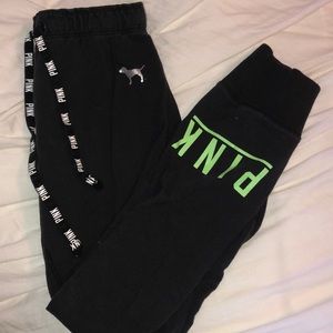 Pink (Victorias Secret) sweat pants